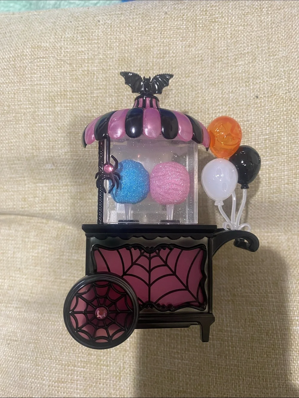 Bath & Body Works Purple & Pink Halloween Candy Cart Light